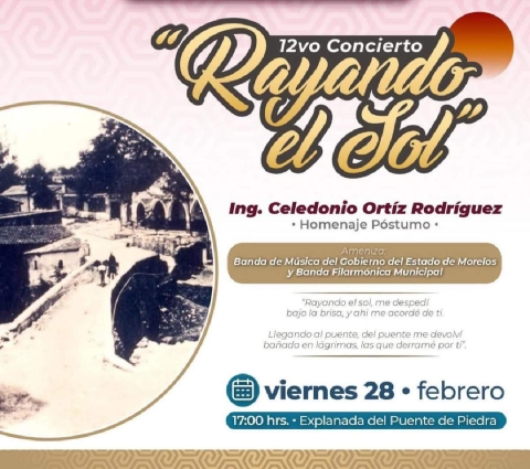 Llega a 12 ediciones concierto “Rayando el Sol” en Puente de Ixtla