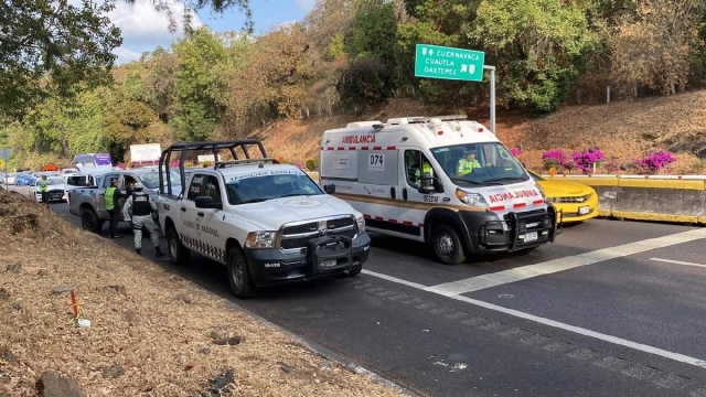 El incidente afectó el tráfico en el tramo de La Pera