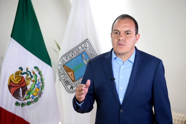 Morelos continuará apegado a estrategia de seguridad encabezada por AMLO: Cuauhtémoc Blanco