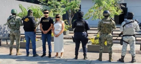 Aseguran integrantes de la Mesa de Construcci&oacute;n de Paz y Seguridad Morelos a operador financiero del grupo delictivo 'Uni&oacute;n Tepito'