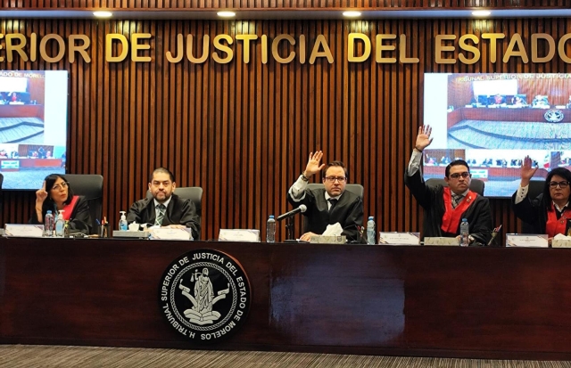 Realiza TSJ Morelos sesión para elección de terna