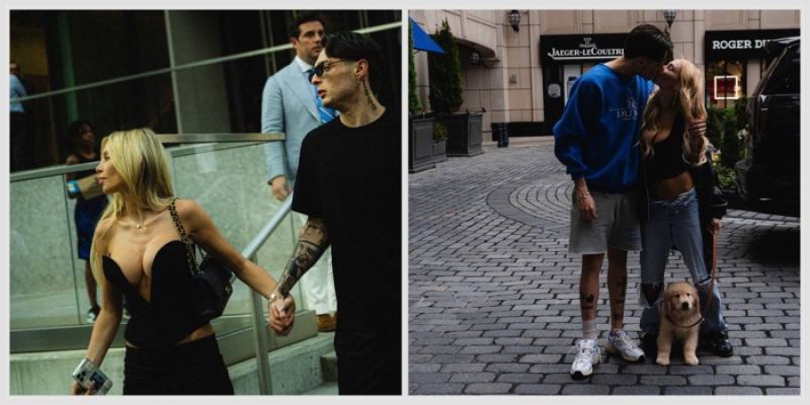 Peso Pluma y Hanna Howell sellan su amor con tatuajes mutuos