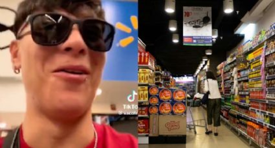 Argentino se viraliza tras visitar un Walmart mexicano: ¡Miren todas las golosinas!