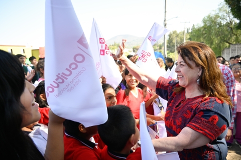 Anuncia Margarita González Saravia construcción de Universidad Intercultural en Ocuituco