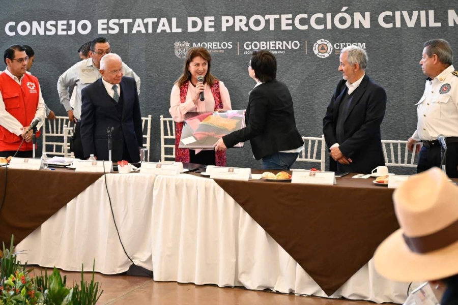 La gobernadora Margarita González Saravia presidió la primera sesión del Consejo Estatal de Protección Civil 2025, con la participación de Laura Velázquez Alzúa, titular de la CNPC. 