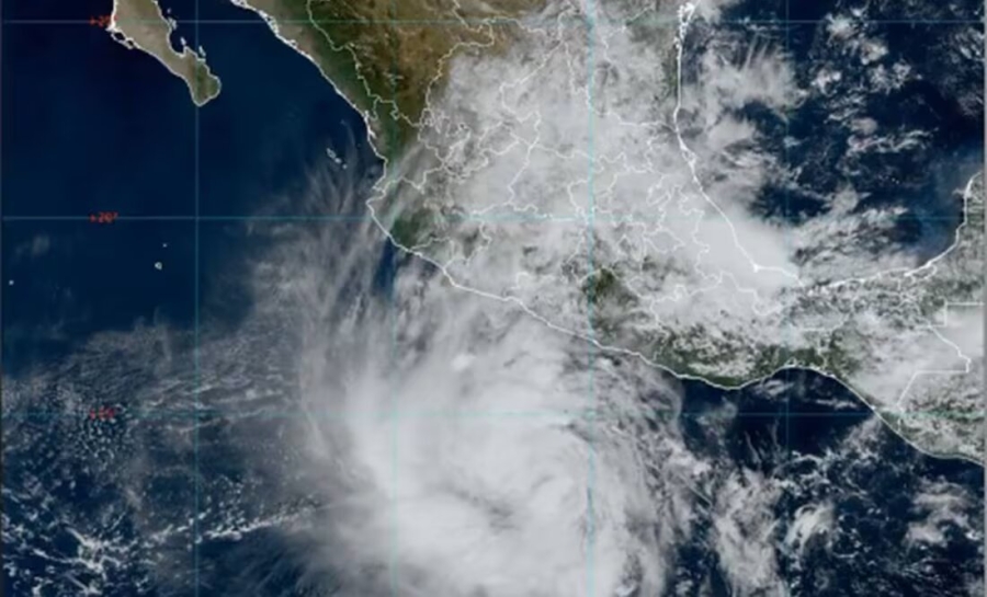 Tormenta 'Kristy' provocará lluvias intensas en el país; podría convertirse en huracán