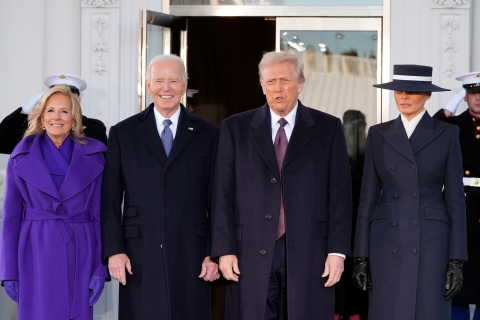 El primer día de Trump en su segundo mandato | Fotogalería