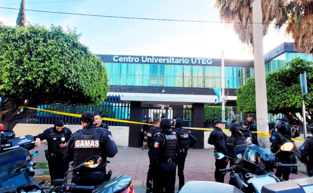 Asesinan a dos mujeres en el centro universitario UTEG en Guadalajara