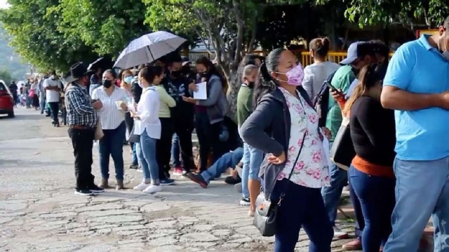 El proceso de vacunación fue fluido, este jueves.