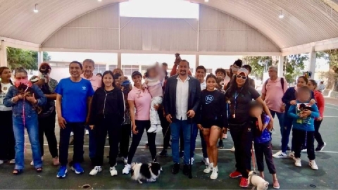 La primera feria se realizó en las canchas de la Unidad Deportiva “José María Morelos y Pavón”.