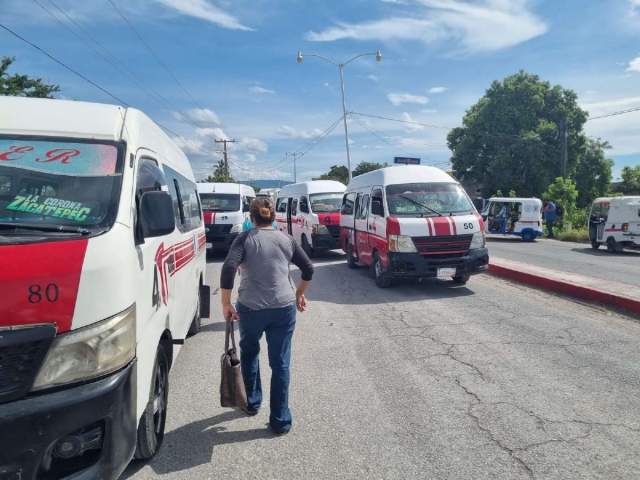 El del transporte es uno de los sectores más afectados por el bloqueo.