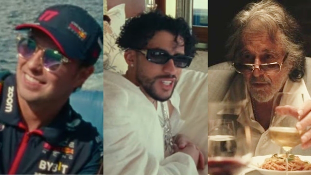 Bad Bunny sorprende con su nuevo video musical &#039;Monaco&#039; con Al Pacino y Checo Pérez