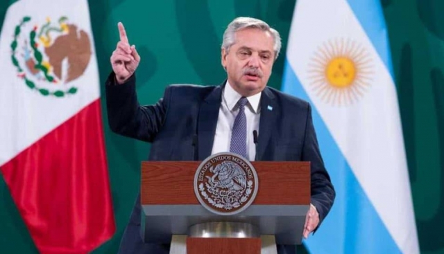 Presidente de Argentina dice que, &quot;los mexicanos salieron de los indios&quot;.