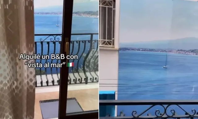 Mujer paga fortuna por habitación con vista al mar y resulta ser una estafa