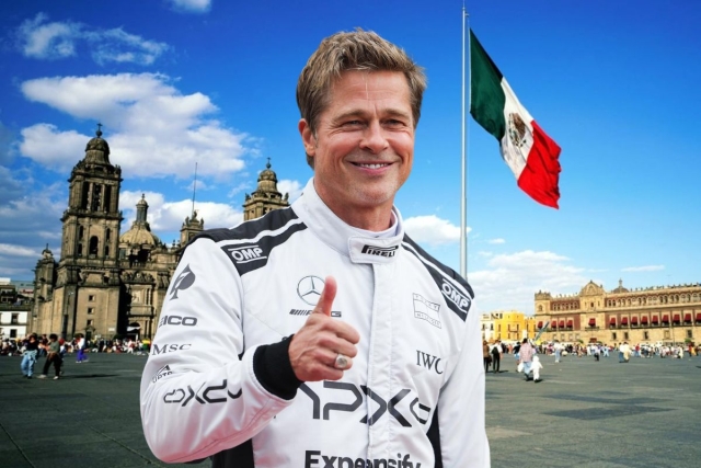 Brad Pitt presentará su nueva película ‘F1’ con evento especial en CDMX