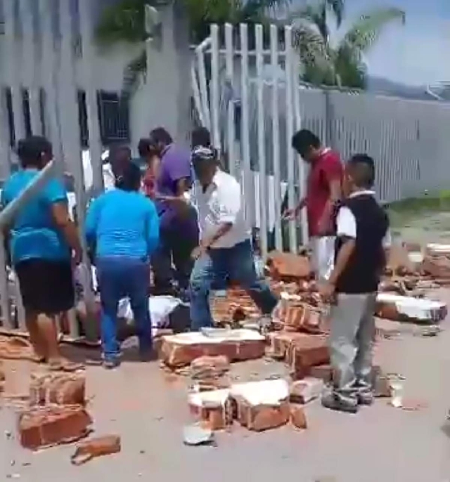 La fachada del Centro de Salud colapsó aquel día y provocó la muerte de cinco personas.