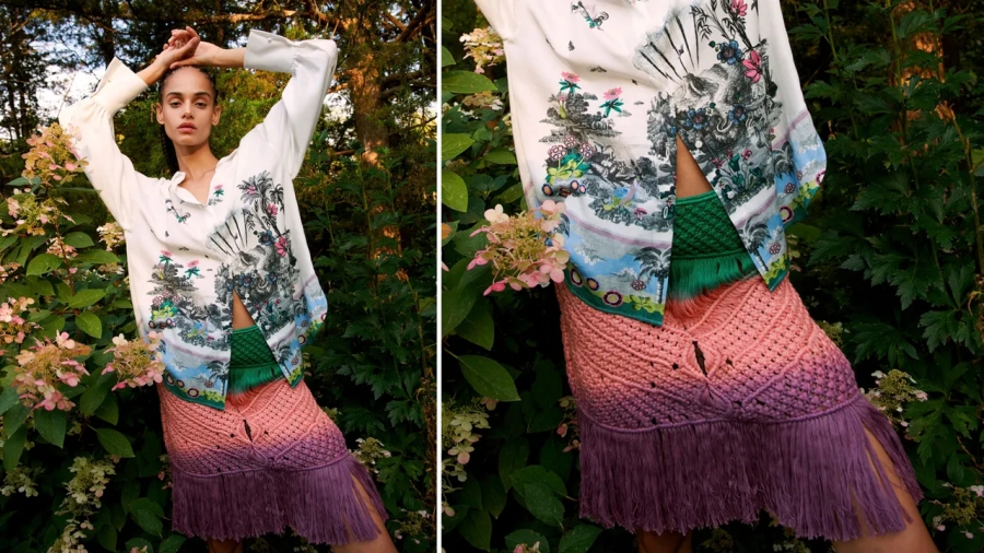 Guía para lucir las faldas de crochet en primavera-verano 2024