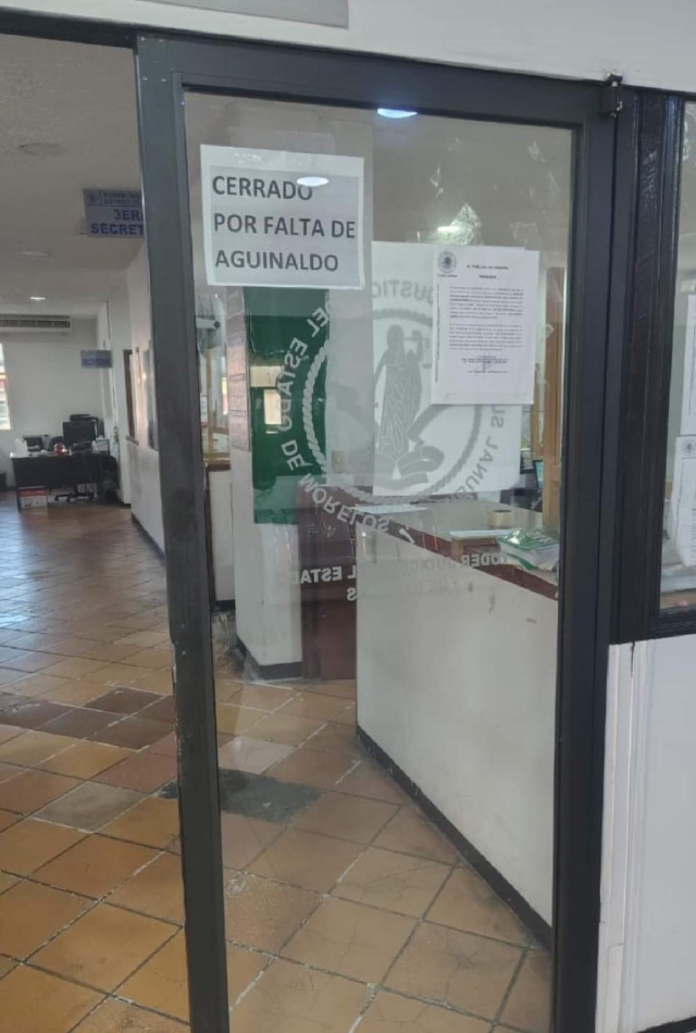 Personal de suspendi&oacute; labores durante poco menos de una hora.