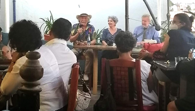 Presentación del libro en Cuernavaca.