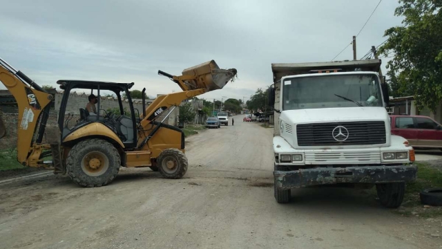 Los trabajos se realizan en diversos puntos del municipio.