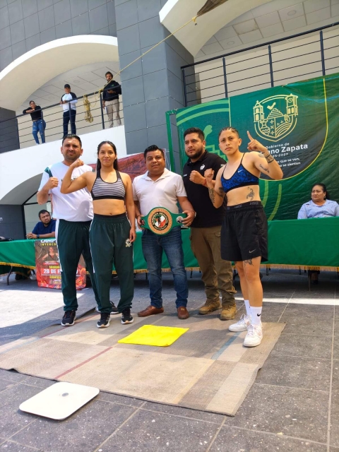 Karol Mazariegos y Sanjuana V&aacute;zquez disputar&aacute;n el t&iacute;tulo Intercontinental de la World Boxing Federation (WBF).