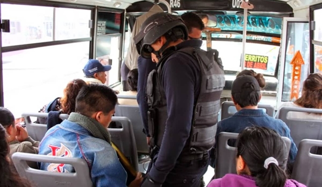 Exhortan a denunciar asaltos en el transporte