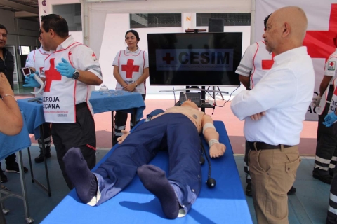 Cruz Roja aumenta atención de urgencias durante vacaciones 