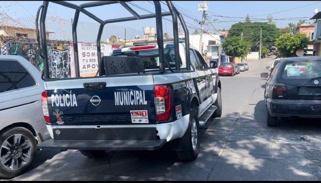 Policías buscaron a los agresores, pero no los pudieron encontrar.