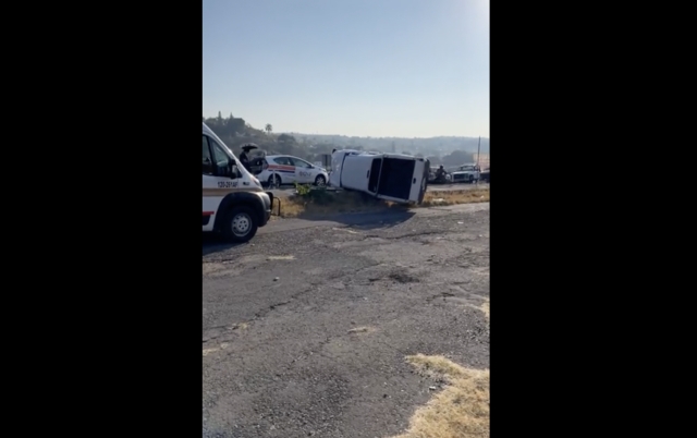 Se accidentó en la autopista, cerca de Burgos