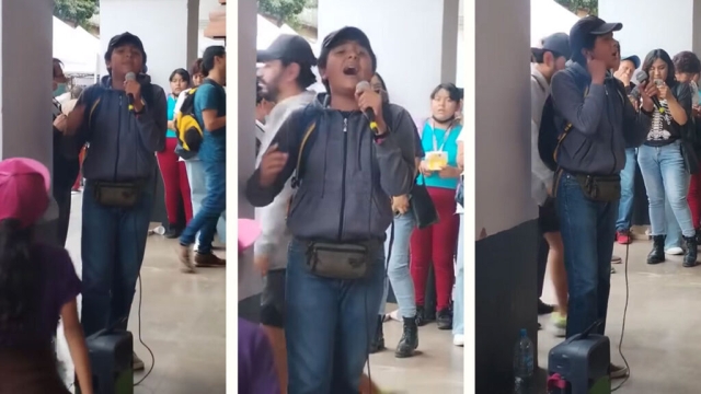 Niño deslumbra redes sociales, cantando &#039;la gata bajo la lluvia&#039;