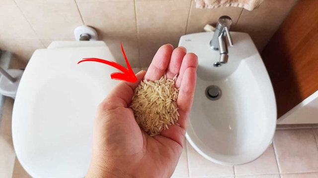 ¿Arroz en el baño? Descubre el secreto aquí