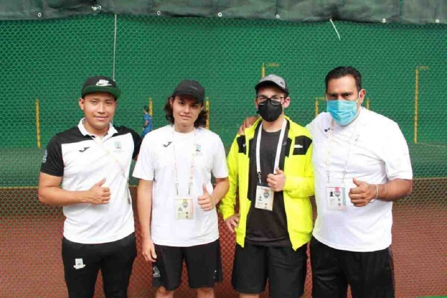 Gran experiencia tomaron los frontenistas morelenses David Raymundo Molotla y Sergio Quiñones, en lo que fue su primera participación en esta justa deportiva.