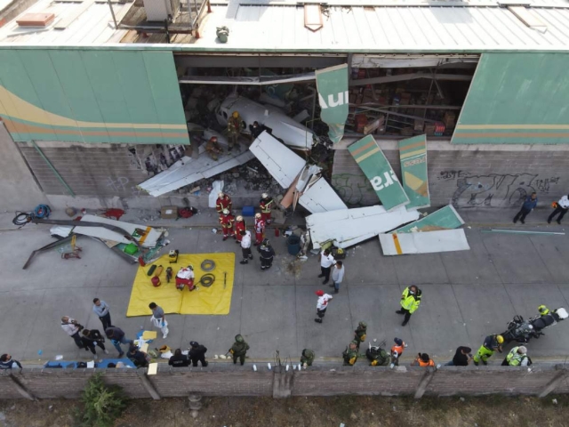  El hecho movilizó a decenas de elementos de cuerpos de seguridad y rescate.