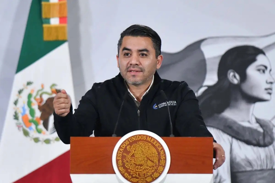 Efraín Morales, director de la Comisión Nacional del Agua (Conagua).