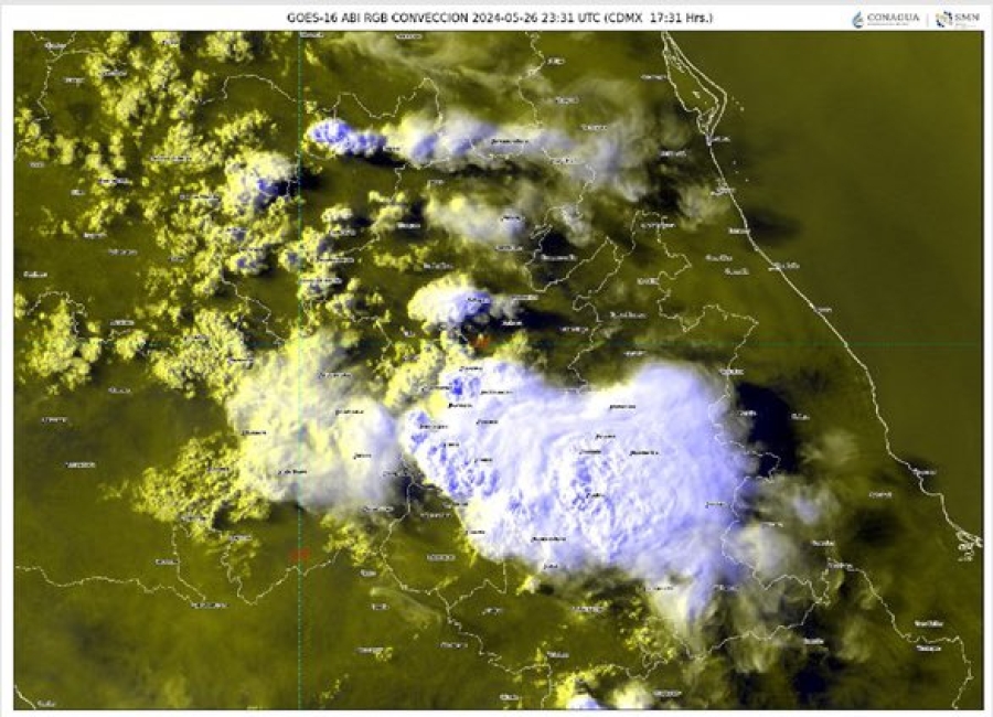 Se esperan lluvias fuertes y granizo en varias regiones de Morelos, refirió CEPCM