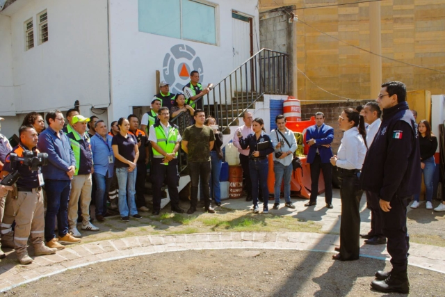 Encabeza Paula Trade renovaci&oacute;n estrat&eacute;gica en Protecci&oacute;n Civil Cuernavaca