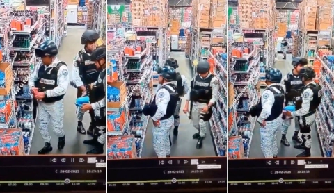 Video de presunto robo por elementos de la GN se vuelve viral