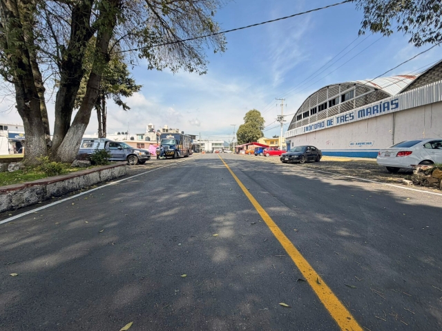 Suma de voluntades estado-municipio rehabilita circuito vial de Tres Marías