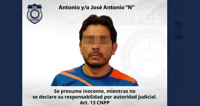 Capturan a un presunto extorsionador en Jojutla