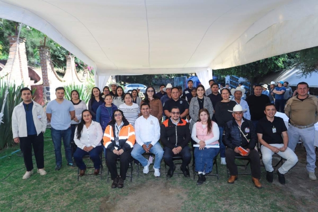 Se preparan en Tetela del Volc&aacute;n para temporada de incendios forestales