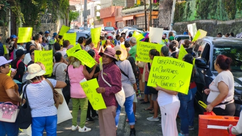 Se manifiestan y agradecen a gobernadora por detención de presunto responsable del homicidio de un joven en Patios de la Estación