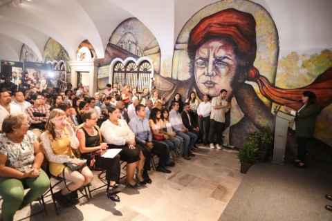 Reaviva gobierno de Margarita González Saravia el arte morelense con apertura del Auditorio y Recinto Cultural Casa del Pueblo