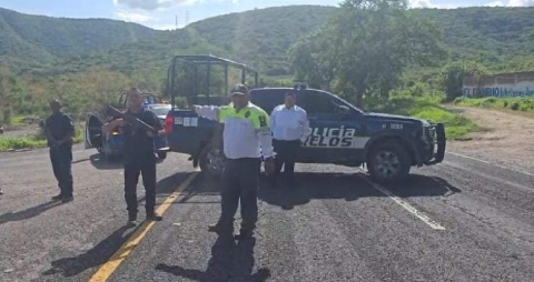 El hecho afectó la circulación vehicular en la zona.