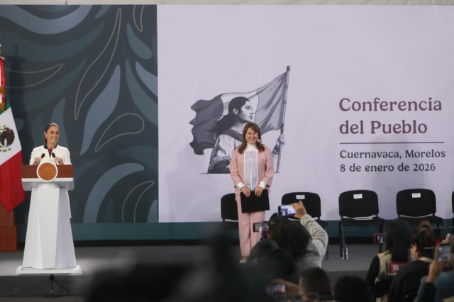 Confirma presidenta Claudia Sheinbaum Pardo obras clave en diversos rubros para Morelos