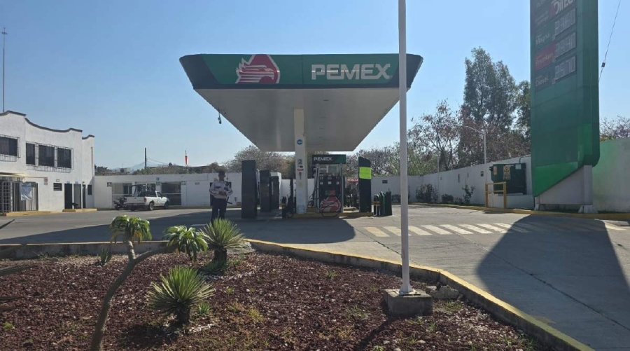 Este miércoles no hubo servicio en la gasolinera debido a que seguía acordonada.