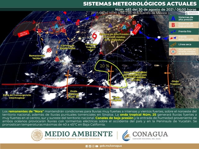 Seguirán las mañanas frescas para Morelos