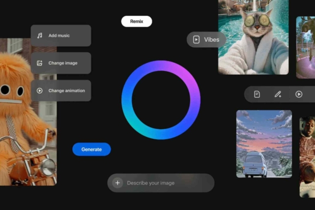 Meta prueba una app independiente de Vibes para crear y compartir videos generados con IA