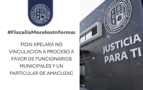 Por falta de indicios, quedan libres funcionarios de Amacuzac