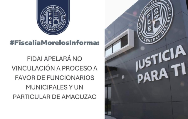Por falta de indicios, quedan libres funcionarios de Amacuzac