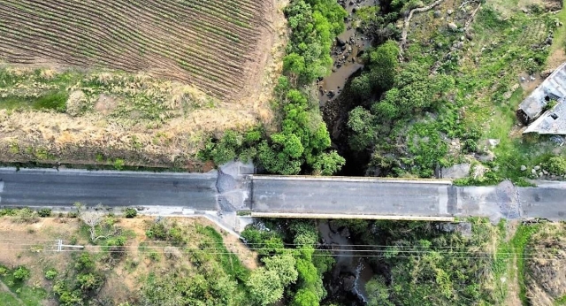 Carreteras en Yecapixtla registran daños.